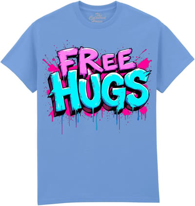 Free Hugs The Coloured House T-shirt XXL