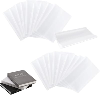 Boekomslagen - 20 stuks - A4 - 30×21cm - Ordners - Geschikt voor boeken, schriften, schriften, studieboeken - Transparant