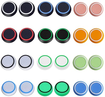 Allecto - PS5 Controller Sticks - Silicone Joystick Caps - Bescherming en Comfort - Multikleur - Gaming Accessoires - Geschikt voor PS5 en PS4