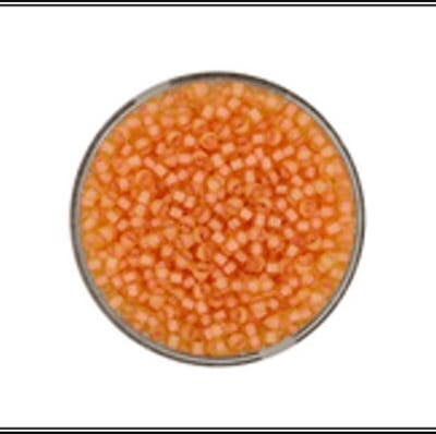 9660-134 Jap. Miyukirocailles - 2,2mm - col.inside peach - 10 gram