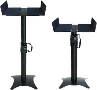 Speaker Bracket Desktop Surround Sound Stand Bookshelf Box Desktop Speaker Stand Monitor Surround Shelf Lift Tripod Speaker Stand (Color : D)