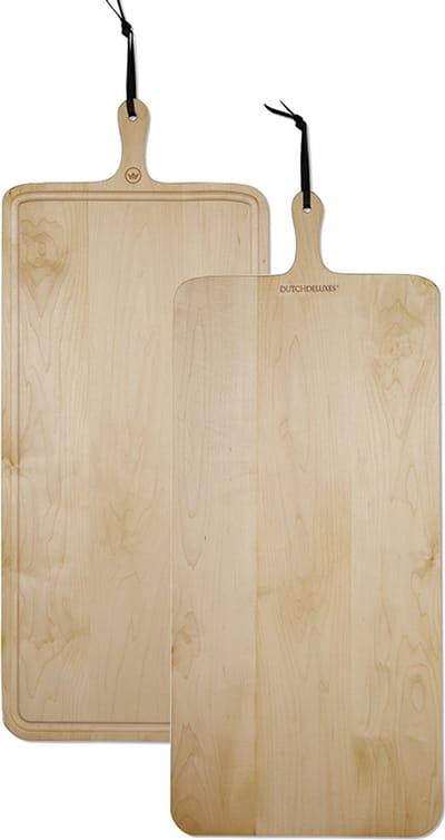 Dutchdeluxes - Barbecue - Maple hout - Serveerplank - Snijplank - Bruin
