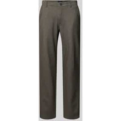 Regular fit stoffen broek met viscose