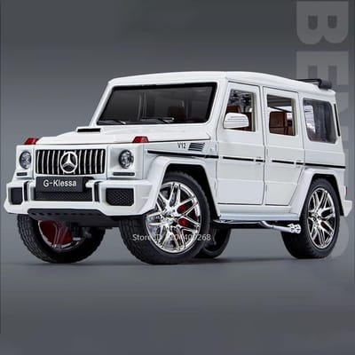1:24 G63 Gle350 Speelgoedauto Model Legering Diecast Pull Back Deuren Geopend Geluid Licht Modellen Voertuig Speelgoed Voor Jongens Verjaardagscadeaus