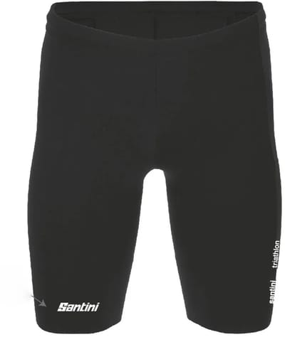 Santini Stream Korte Broek Zwart M Man