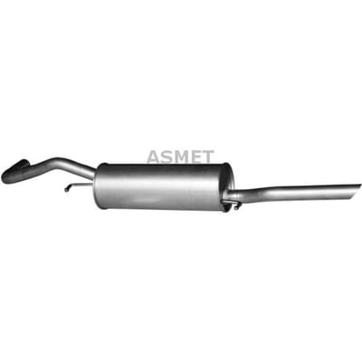 Geluiddemper achter ASMET 06.018