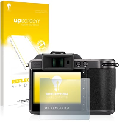 upscreen - Screenprotector voor Hasselblad X1D II 50C - Folie Beschermfolie anti glare matte