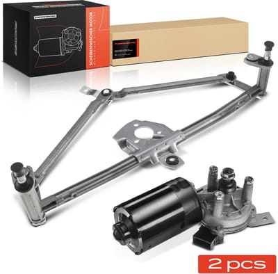 Frankberg 1x Ruitenwissermotor+1x Ruitenwisser Mechanisme Voor voor VW
