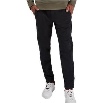 Sur Pantalon Actif Couleur Unie Décontracté Taille Moyenne Neuf Points Pantalon de Sport Tricoté Homme Pantalon Noir 136.00086 S gray