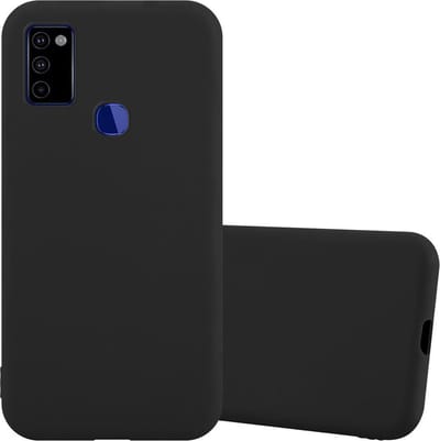 Cadorabo Hoesje geschikt voor Samsung Galaxy M51 US Version in CANDY ZWART - Beschermhoes gemaakt van flexibel TPU silicone Case Cover