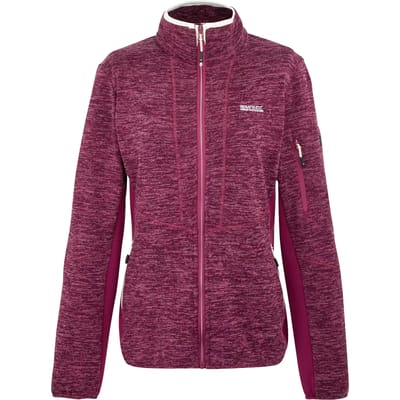 Fleece Wandelen Dames Textuur Rits Ralina