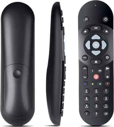 Vervangings afstandsbediening voor Sky Q ontvanger, compatibel met Sky Q Box, TV Box en Mini Box, ideaal voor gebruiksgemak en functionaliteit