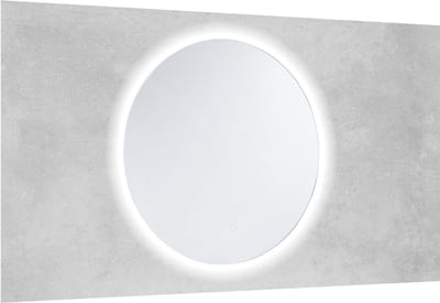 Badkamerspiegel Differnz Rond 80x80cm LED Verlichting
