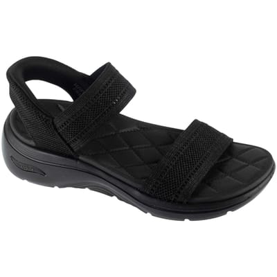 Skechers Slip-Ins: Go walk Arch Fit 2.0 Sandalen Plat - Zwart - Maat 36