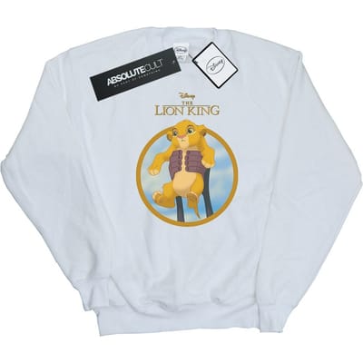 Disney Dames/Dames The Lion King Show Simba Sweatshirt (Wit)