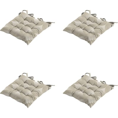 Madison zitkussen napels - 46x46x8cm set van 4