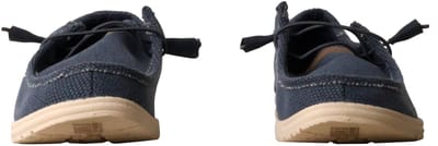 Lage mocassin met veters