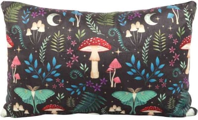 Something Different - 40cm Rectangular Dark Forest Print Kussen - Multicolours