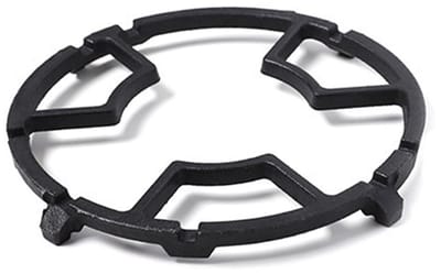 Dailygoods- Wokring Antislip - Gietijzeren Woksteunring - Stabiel Fornuisrek - Diameter 30 cm - Praktisch Keukengereedschap - Veilig Koken