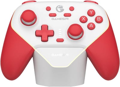 GameSir Super Nova - Draadloze Controller - Hall Effect - Voor Switch/Switch 2/PC/Mobile - Rood