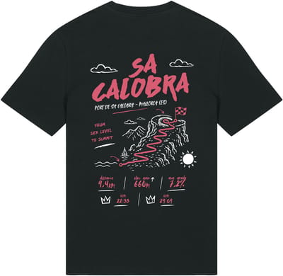 Donkergrijze Sa Calobra T-shirt - maat XS