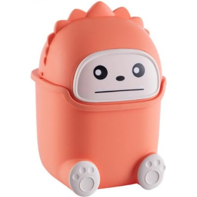 Kawaii Mini Prullenbak Bureaublad Vuilnisbak Thuiskantoor Vuilnisbak Cartoon Schattige Afvalbak Huishouden Kinderkamer Decoratie