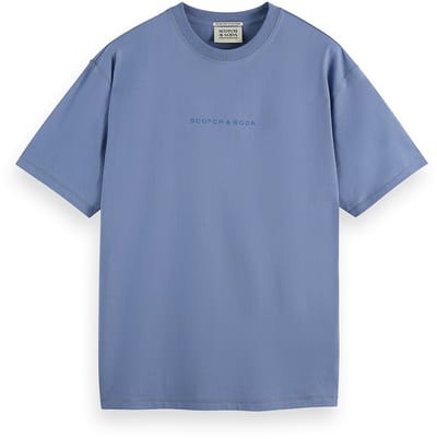 Scotch & Soda Seasonal Core Chest Artwork Relaxed-Fit T-Shirt