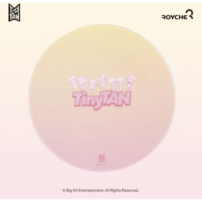[Korea] BTS (Bangtan-jongens) Muismat, TinyTan, Officieel, Origineel, Authentiek, Kpop 20 x 20cm roze