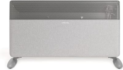 Elektrische Convector - Paneelverwarming Inverter - Ruimte Verwarming - Wifi App Bediening - 80x42x12 cm - Grijs