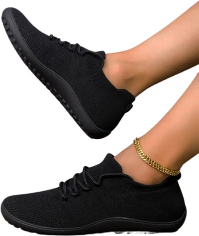 Bovista Barefoot Schoenen - Waterschoenen - Aquashoes - Afzwemschoenen - Zwemles - Dames & Heren - Fitness - Sportschoenen - Zwart - Maat 36