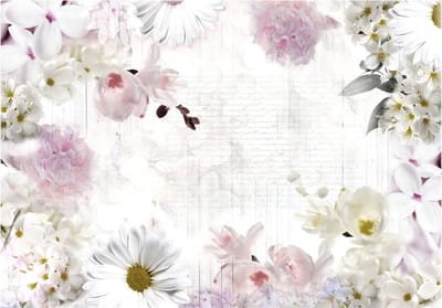 Fotobehangkoning - Behang - Vliesbehang - Fotobehang Lentebloemen - The fragrance of spring - 200 x 140 cm