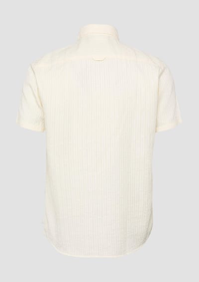 s.Oliver - male - Modern fit sweatshirt met capuchon en college artwork