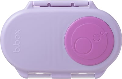 b.box Snackbox | Mini Bento Lunchbox met 2 Lekvrije Vakken | Ideaal voor Peuters, Kinderlunch en Snacks | Past een Heel Stuk Fruit | BPA-vrij