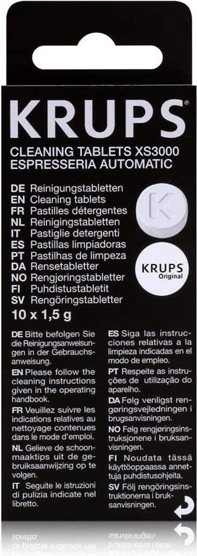 3x Krups Reinigingstabletten (10st.) XS3000