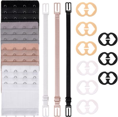 Verlengstuk voor beha, verlengstuk, beha-verlenger, elastische verlenghaakband, nylon beha-bandverlengers voor vrouwen, meerdere maten beschikbaar,Stijl 10