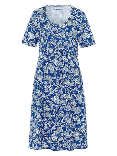 Jerseyjurk Selma Van Green Cotton blauw