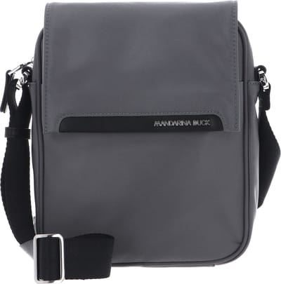 MANDARINA DUCK Schoudertas Hunter Urban Crossover Bag Smoked Pearl Grijs