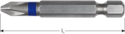 Rotec 1/4 insertbit 2 PH1 L= 50 mm VPE 10 stuks
