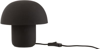 J-Line tafellamp - ijzer - zwart - small