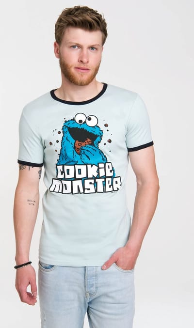 Logoshirt T-Shirt Cookie Monster