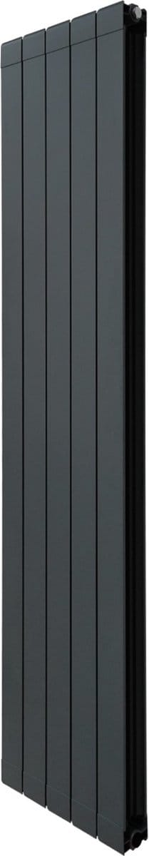 Aluminium radiator - antraciet grijs - 1800mm x 395mm - 5 kolommen
