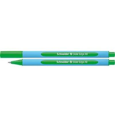 Schneider balpen - Slider Edge - penpunt XB - schrijfkleur groen - 10 stuks - S-152204-10