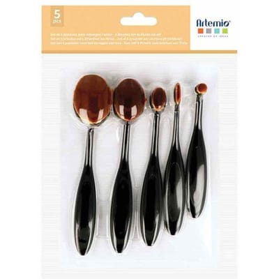 Set van 5 inktpenselen