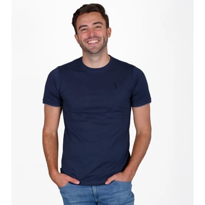Heren T-shirt Dronten - Donkerblauw