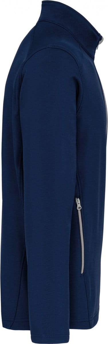 Kariban 2-laagse herensoftshelljas K424 - Navy - L