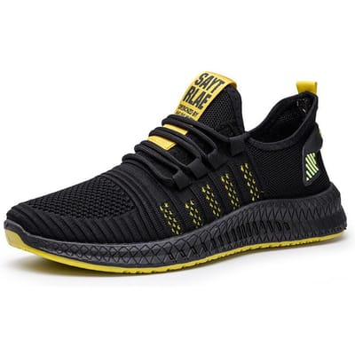 Herenschoenen Lente Nieuwe Vliegweefschoenen Hardloopschoenen Heren Comfortabele Sportschoenen Koreaanse Versie Lichtgewicht Mode Casual Schoenen 44