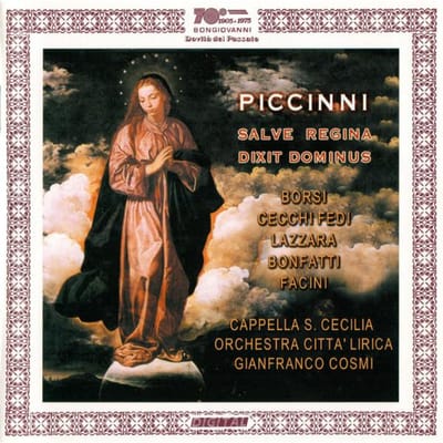 CD GIANFRANCO COSMI,  CITT LIRICA  ORC - Sinfonia in Sol / Salve Regina / Co GB23382 Bongiovanni 2003 Italië Klassiek Gebruikt brown