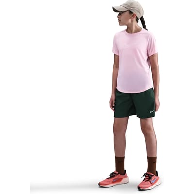 Nike Dri-Fit One T-shirt Meisjes-Roze,Wit
