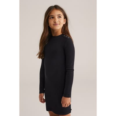 We Fashion Dress Short Black Size: 134/140 | Dresses Outlet | Unisex | Zwart