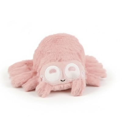 Creasowl® - Kawaii Roze Knuffel Spin – Zachte Pluche Spinnetje, Origineel Cadeau voor Kinderen, Halloween & Verjaardag, Schattig Decoratief Speelgoed, Roze Knuffelspin, Knuffelbaar Pluche Speelgoed - Knuffeldier - Knuffelvriend - Dierenknuffel
